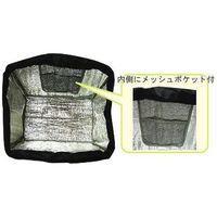 マツシロ 保冷エコマイバッグ レジカゴサイズ ブラック 61HRMB 1枚（直送品）
