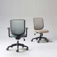 中央可鍛工業 事務用チェア グレー SC-R210-GL 1脚（取寄品）