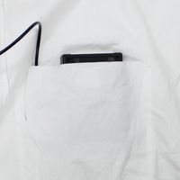 日光物産 バリアーマンエアー B301101 ホワイト LL 1着