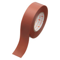 ヤマト ビニールテープ 19mm×10m 茶 NO200-19-26 1セット（5巻）