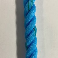 エスコ 9mmx200m ポリエチレンロープ(三つ打ち) EA628HC-9 1巻（直送品）