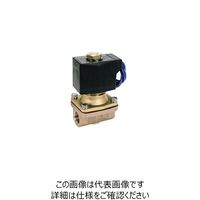 エスコ AC200V・Rc1/2” 2方向電磁弁(パイロットキック式) EA153HC-26 1個（直送品）