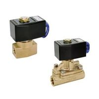 エスコ AC100V・Rc1/2” 2方向電磁弁(パイロット式) EA153HB-35 1個（直送品）