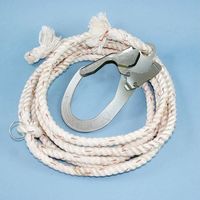 エスコ φ12mmx 5M 玉掛警報器用介錯ロープ(フック付) EA864CG-52 1本（直送品）