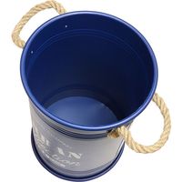ベストコ アーバンコレクション 多目的収納ボックス 丸型(ロング) S ND-4484 幅270×奥行270×高さ440mm ネイビー 1個（直送品）