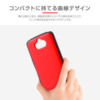 Xperia 8 SOV42 ケース カバー 超軽量・極薄・耐衝撃ハイブリッドケース PALLET AIR レッド（直送品）