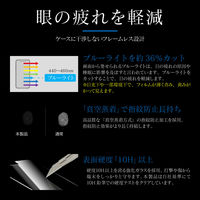 MSソリューションズ iPhone 11/iPhone XR ガラスフィルム ブルーライトカット LP-IM19FGB 1個