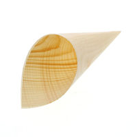 アサヒグリーン コーン型経木 H200 エゾ松 004514407 1セット(50枚入×20袋 合計1000枚)（直送品）