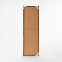 無印良品 壁に付けられる家具ミラー ウォールナット材 中 良品計画