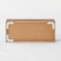 無印良品 壁に付けられる家具箱 ウォールナット材突板 44cm 良品計画