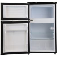 A-Stage 2ドア冷凍/冷蔵庫90L AS-R90BK-100 1台（直送品）