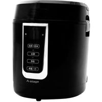 A-Stage 1.5合炊き炊飯器 ブラック　GRC-H15B　1台（直送品）
