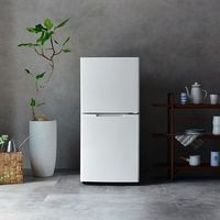 A-Stage 2ドア冷凍/冷蔵庫 123L (ファン式：ホワイト)RZ-123W　1台（直送品）