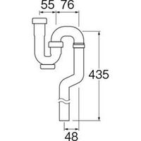 SANEI 偏心Sトラップ PH7002F-32 1個（直送品）