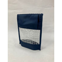 ガードナー 透明ポーチ (紺) G7120-6 1セット(1枚×2)