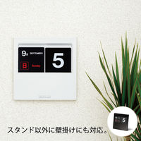 カール事務器 パネルカレンダー ホワイト PC-380-W 1個