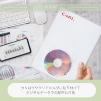 カール事務器 粘着ポケット CDポケット CL-91 1袋(6枚入)