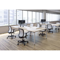 【組立設置込】内田洋行 カリッサ2 L型肘 クロス ナイロンキャスター ホワイトシェル ダークブルー 1脚（直送品）