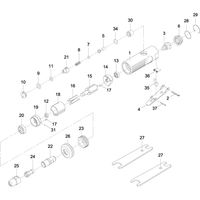 SUNMATCH ダイグラインダー SM-532S 1台（直送品）