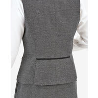 ボンマックス BONOFFICE ベスト グレイ 15号 AV1281-2-15（直送品）