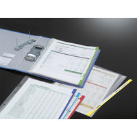 コクヨ ファイリングホルダー<カラーバー> A4縦 2穴 フ-GHL750LG 1袋(5枚入)