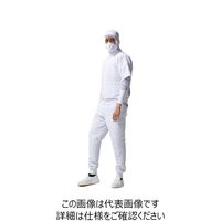 アタックベース 半袖白衣ブルゾン ホワイト S 005-09-S 1着（直送品）