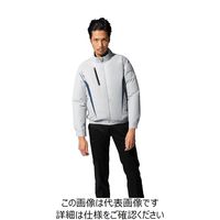 アタックベース チタン加工 長袖ブルゾン カモフラホワイト M KF101-11-M 1着（直送品）