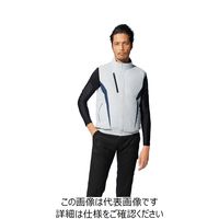 アタックベース チタン加工 ベスト シルバーグレー LL KF102-6-LL 1着（直送品）