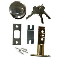 アルファ シリンダー本締錠 サテン 2190-32D 1セット（直送品）