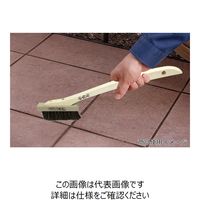 藤原産業 緑長 キワトリ刷毛 ゴマ本馬毛 2行 柄付き 2ギョウ エツキ 1セット(2本)（直送品）