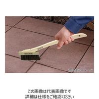 藤原産業 緑長 キワトリ刷毛 ゴマ本馬毛 2行 35mm 柄付き 2ギョウ 35mmエツキ 1セット(2本)（直送品）