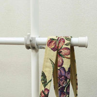 HEIAN SHINDO 突ぱり強力2段ハンガー ホワイト 平安伸銅工業(株) 6セット（直送品）