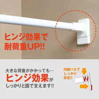 HEIAN SHINDO 突ぱりスーパー極太ポール 小 白 平安伸銅工業(株) 10本（直送品）