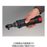 KTC 9.5SQ エンジンルーム 外装外し向け 最大トルク34Nm 7.2V コンパクトタイプ コードレスラチェットレンチセット 全長25（直送品）