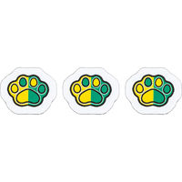 向島自動車用品製作所 カー用品 肉球ビギナーステッカー マグネット 小3枚セット MPC-032 1S(3枚)（直送品）