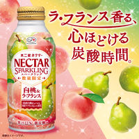 伊藤園 不二家 ネクタースパークリング白桃＆ラ・フランス 380ml 1セット（48缶）