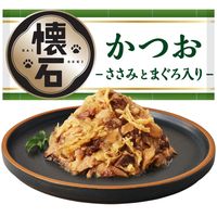 懐石レトルト かつお ささみとまぐろ入り 魚介旨みフレーク 40g 6袋 ペットライン キャットフード ウェット パウチ