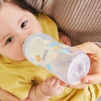 NUK パーフェクトマッチ ほ乳びん（プラスチック製）260ml コットン 1個 ダッドウェイ