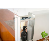 ビーワーススタイル スタンドドロワー スリム 幅13cm 内トレイ付 マグネット対応 ピュアホワイト SI-515044 1個（直送品）