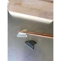 キーストーン 箸置き 4cm BONE フィン 水牛の骨 ホワイト 404381 1個（直送品）