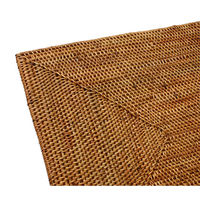 トモ・コーポレーション ランチョンマット 40×30cm 大 長方形 編み ケタ 407105 1個（直送品）