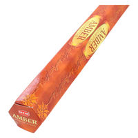 トモ・コーポレーション お香 HEM 六角 アンバー スティック 407538 1個（直送品）