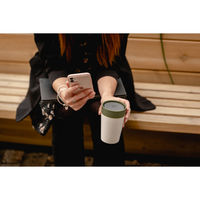 アイティインターナショナル 水筒 約 227ml CircularCup SDGs グリーン 422583 1個（直送品）