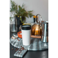 アイティインターナショナル 水筒 約 340ml CircularCup SDGs ブラック 422588 1個（直送品）