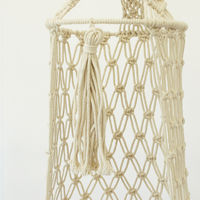 トモ・コーポレーション ハンモック マクラメ編み キャットハンギングベッド ラティス 猫 424337 1個（直送品）