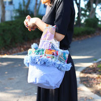 トモ・コーポレーション ハンドバッグ カンバティアパッチ バケツバッグ レディース グレイッシュブルー 424604 1個（直送品）