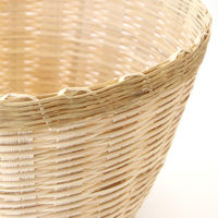 トモ・コーポレーション バスケット バンブー M 425421 1個（直送品）