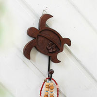 トモ・コーポレーション フック カービングフック 木製 ホヌ 425425 1個（直送品）