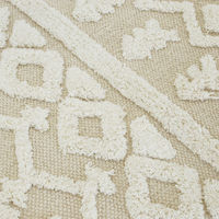 トモ・コーポレーション 玄関マット 45×75cm 室内 ボーホータッチ 428126 1個（直送品）