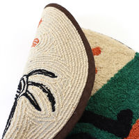 トモ・コーポレーション 玄関マット 40×40cm 室内 ココペリサン 428150 1個（直送品）